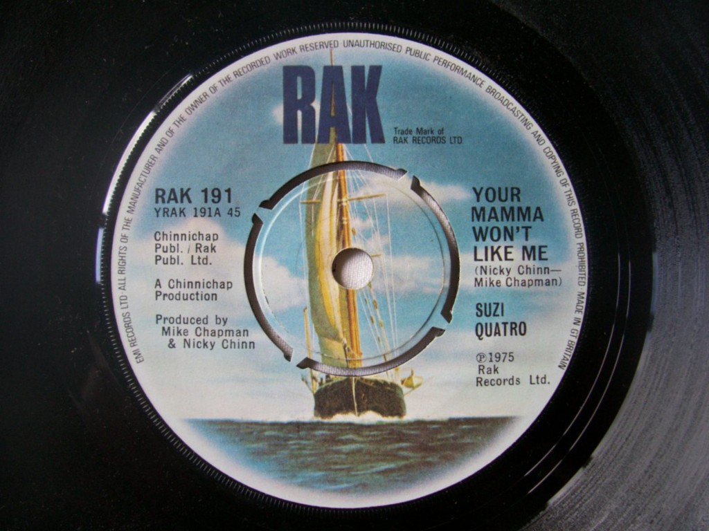 Suzi Quatro - Your Mamma Won't Like Me Record