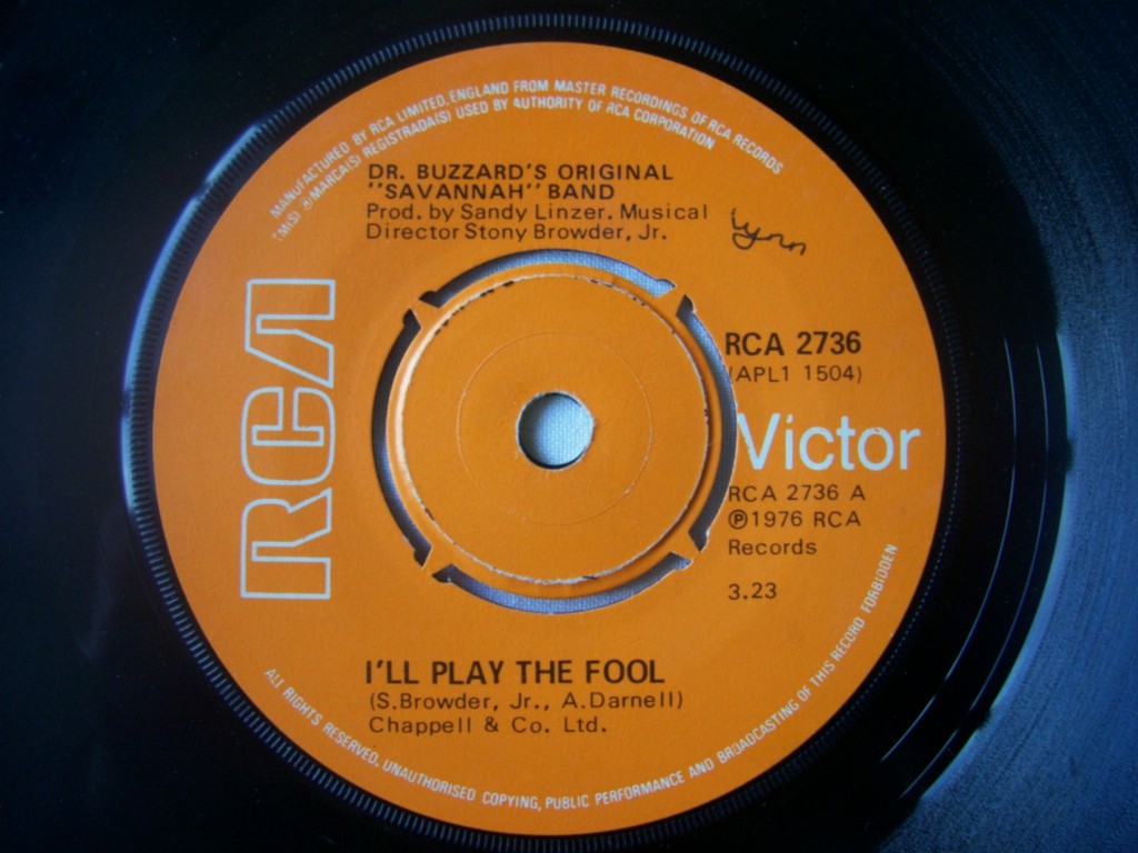 Dr Buzzard'S Original Savnnah Band I'll+Play+The+Fool 7''