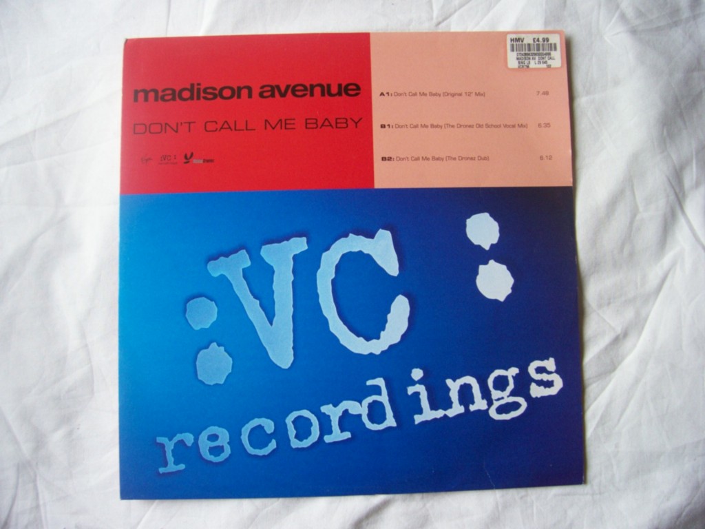 Madison Avenue - Don't Call Me Baby LP