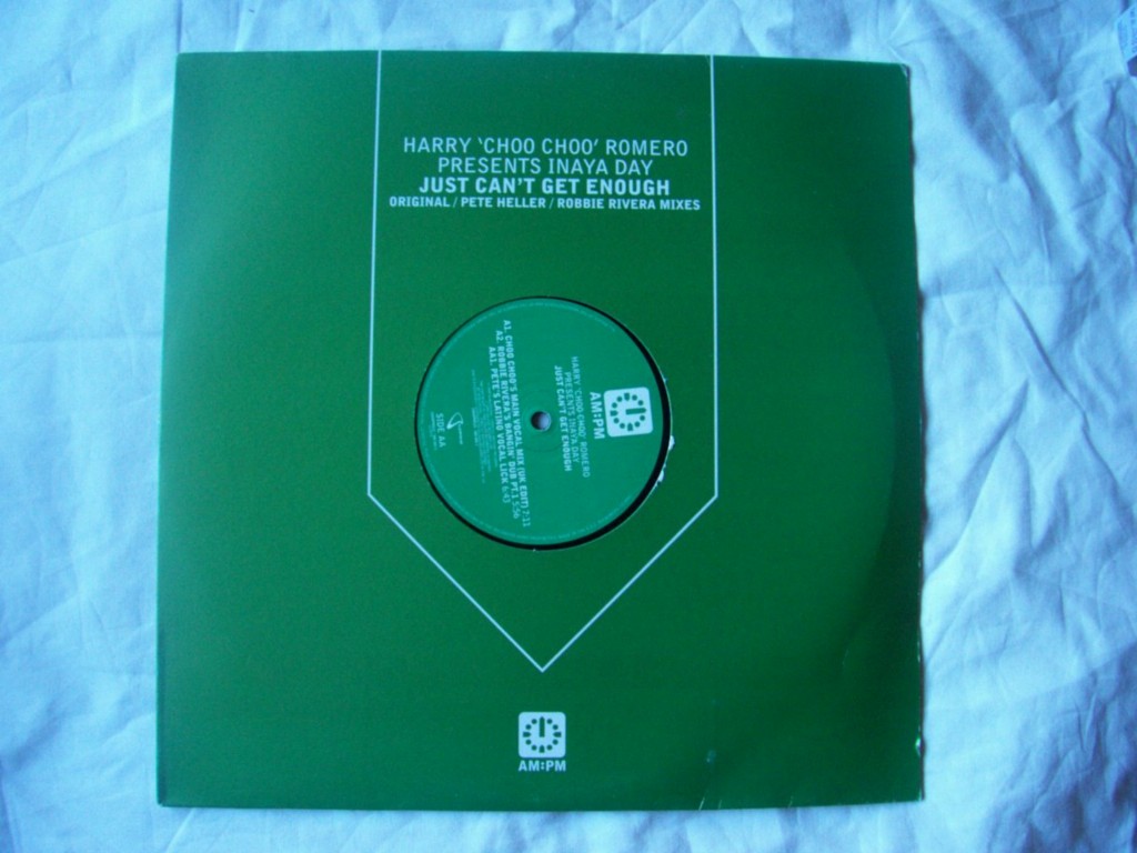 Harry 'Choo Choo' Romero Presents Inaya Day - Just Can't Get Enough Record