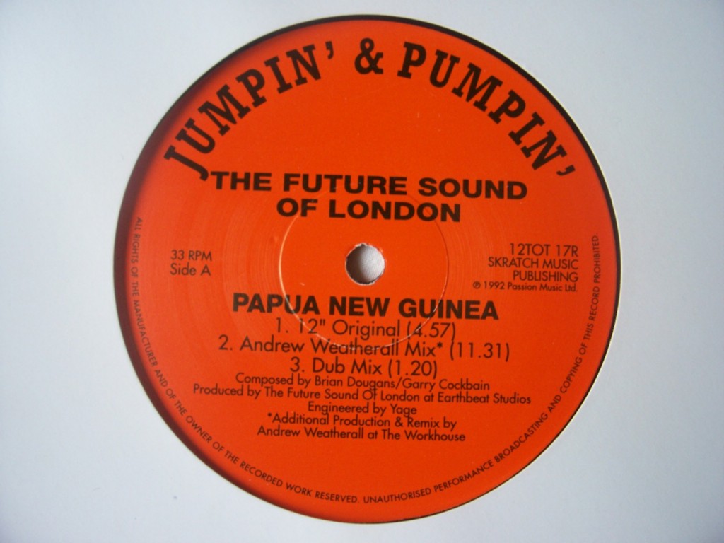 Future Sound Of London - Papua New Guinea Record