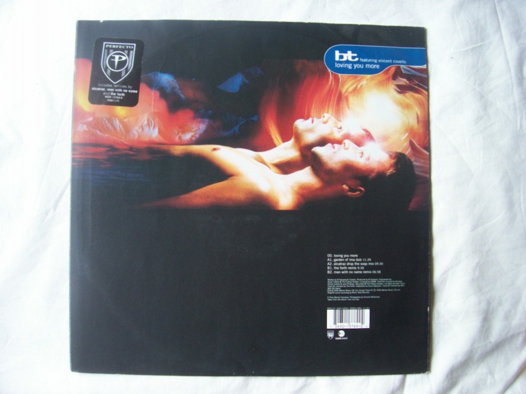 Bt Featuring Vincent Covello - Loving You More Single
