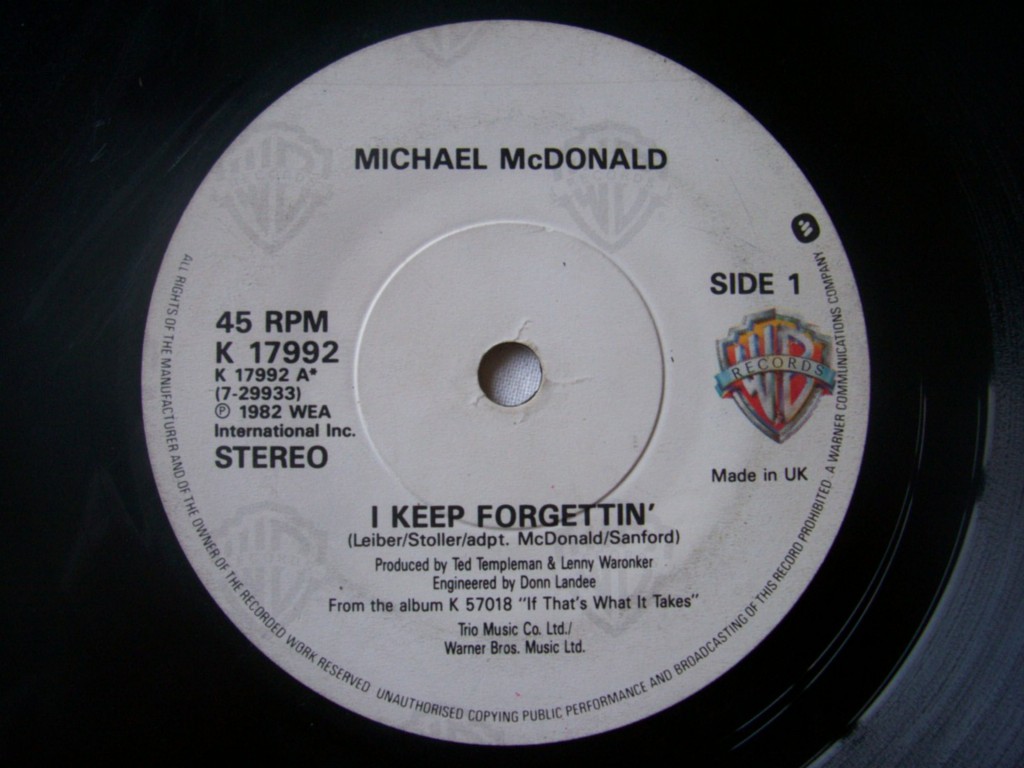 Michael Mcdonald - I Keep Forgettin
