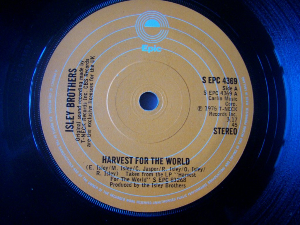 Isley Brothers - Harvest For The World Record