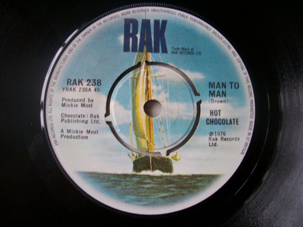 Hot Chocolate - Man To Man Record