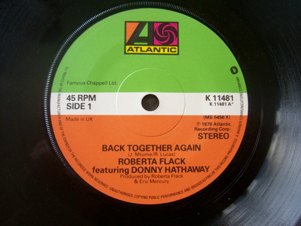 Roberta Flack Ft Donny Hathaway - Back Together Again Record