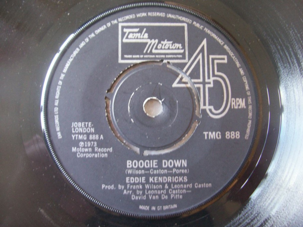 Eddie Kendricks Boogie+Down 7''