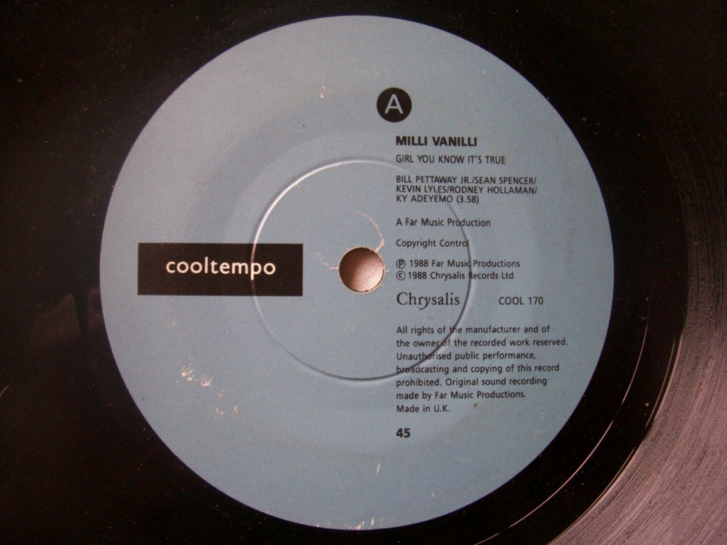 Milli Vanilli 7"