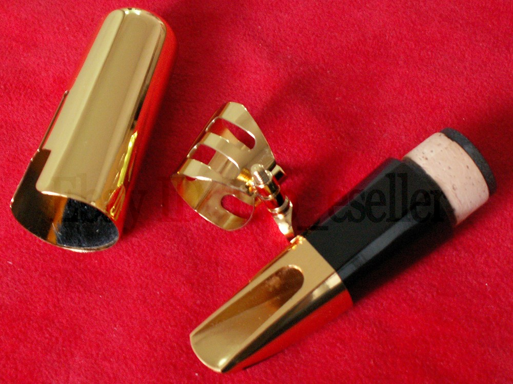 Professional Quality Metal Mouthpiece Gold New