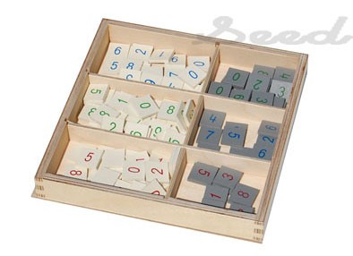Number Tiles for Checker Board