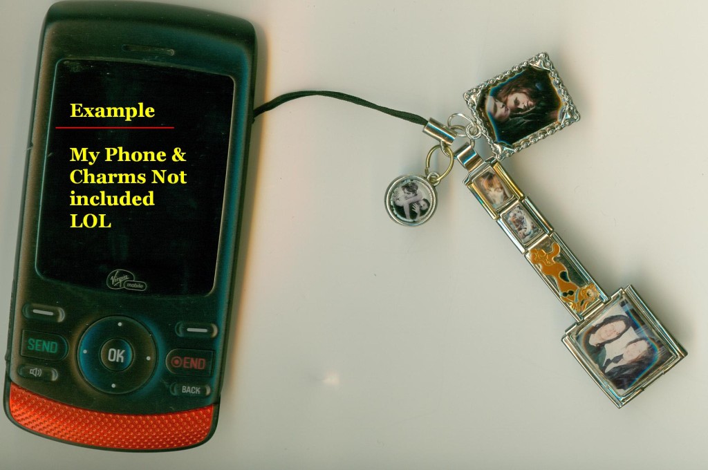 twilight phone charms