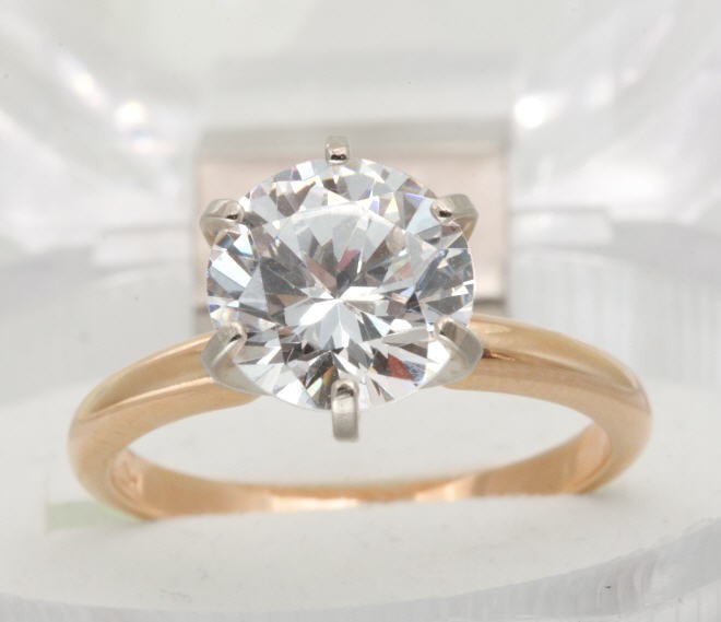 0-40ct-Genuine-GIA-Certified-039-I1-039-039-K-039-Diamond-Solid-Gold-Engagement-Ring-SPARKLY