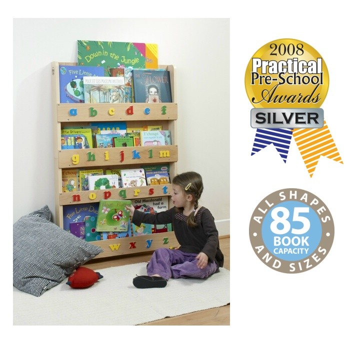 CHILDREN'S BOOKCASE Kids Book Shelf Bedroom Storage Furniture Wooden