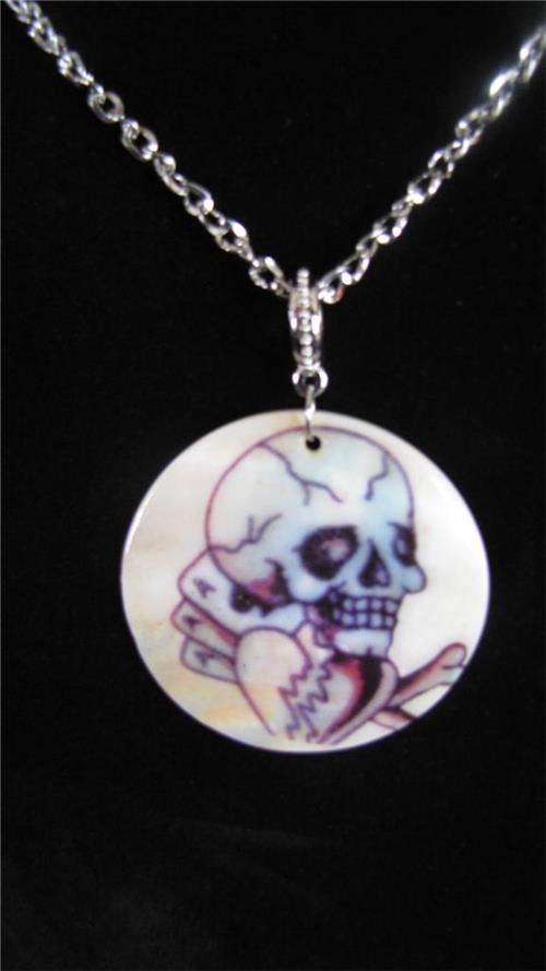 Ed Hardy Design Tatoo Necklace | eBay