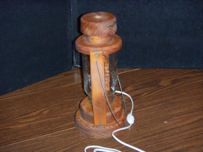 Mason Jar Floor Lamp