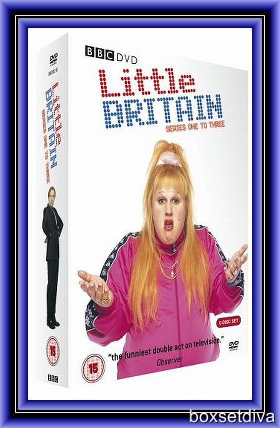 LITTLE BRITAIN COMPLETE SERIES 1 2 & 3 ***BRAND NEW 6 DVD BOXSET eBay