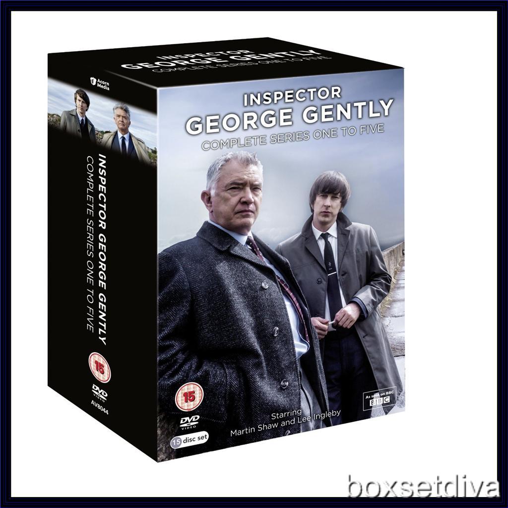INSPECTOR GEORGE GENTLY - COMPLETE SERIES 1 2 3 4 & 5 **BRAND NEW DVD