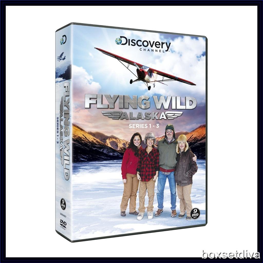 FLYING WILD ALASKA COMPLETE SERIES 1 2 & 3 **BRAND NEW DVD BOXSET