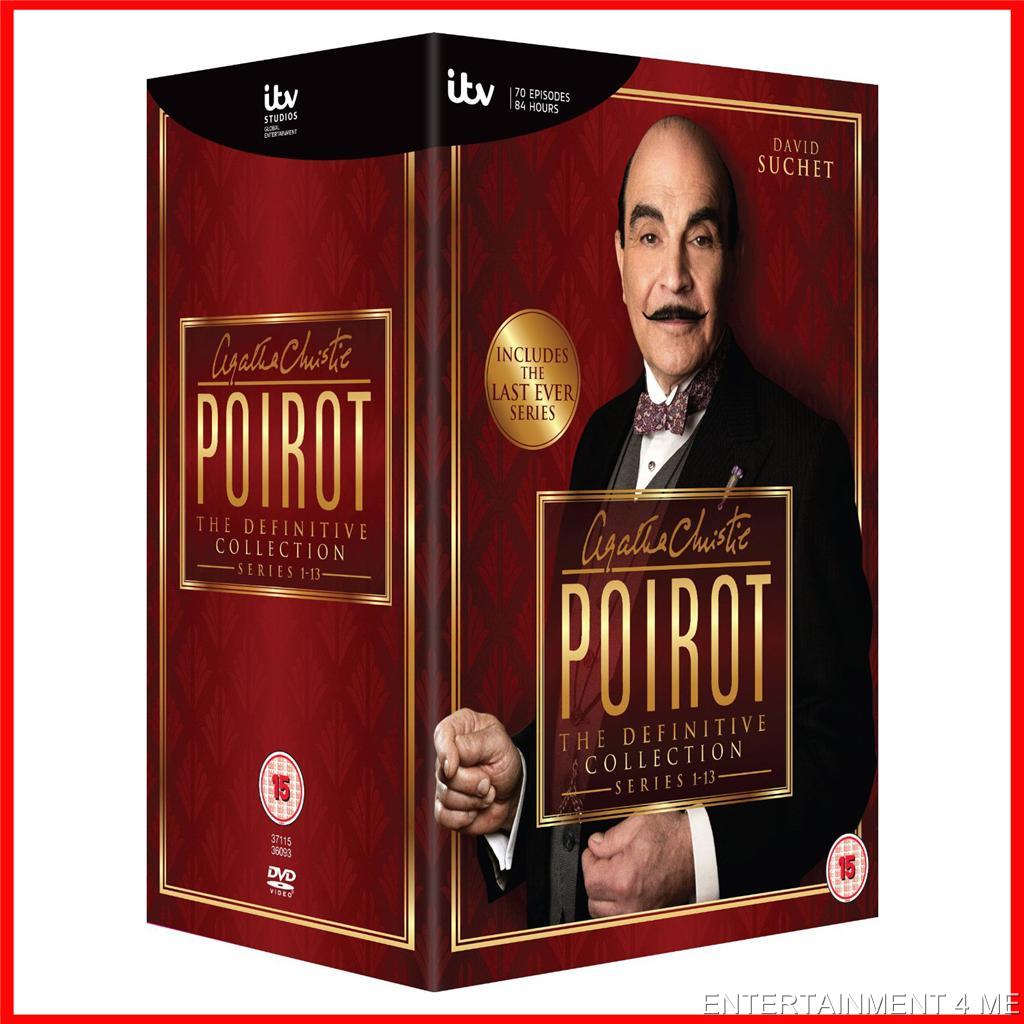 POIROT -THE DEFINITIVE COLLECTION - COMPLETE SERIES **BRAND NEW DVD