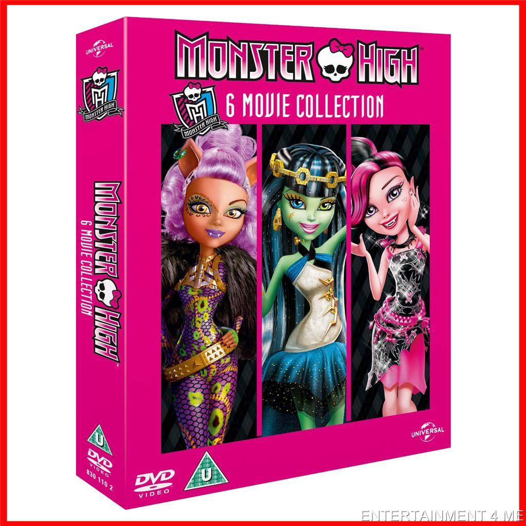 MONSTER HIGH 6 MOVIE COLLECTION **BRAND NEW DVD BOXSET** eBay