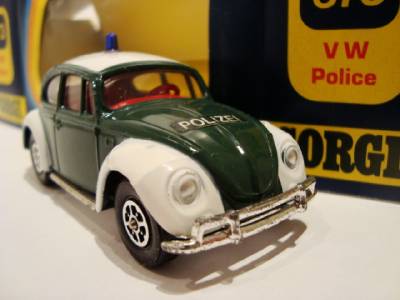 corgi toys volkswagen 1200 saloon polizei