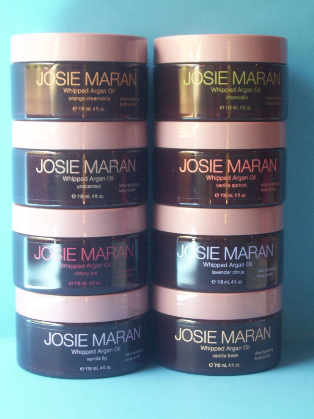 JOSIE MARAN Whipped Argan Oil Body Butter 4 oz Sealed Choose Scent eBay