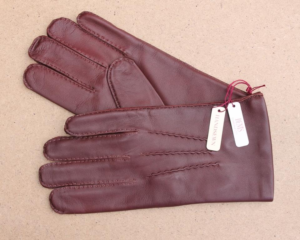 English Tan Leather Mens Gloves by Dents Pure Lambswool Lining eBay