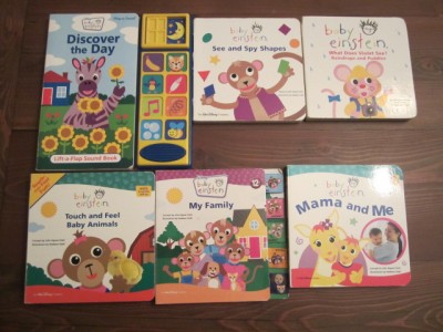 Baby Einstein Mirror on 12 Baby Einstein Board Book Lot Toddler Baby Set Vgc Q5 Ebay