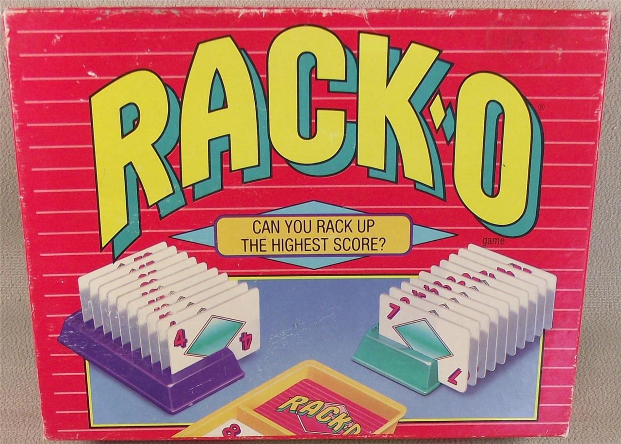 RACKO Card Game Parker Brothers 1992 VG Cond! 100 Complete! eBay