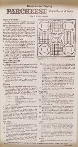 parcheesi game royal 1982 selchow righter india