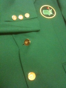 AUGUSTA NATIONAL MASTERS GREEN BLAZER SPORT COAT JACKET ...