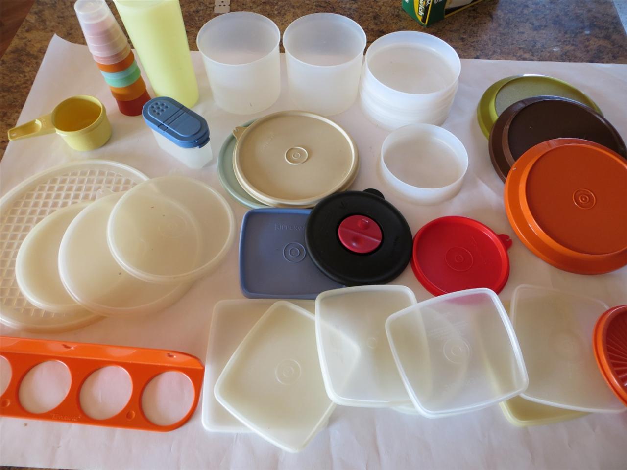 Tupperware Replacement Lids A B C W Midgets K 310 812 Waffle 1207