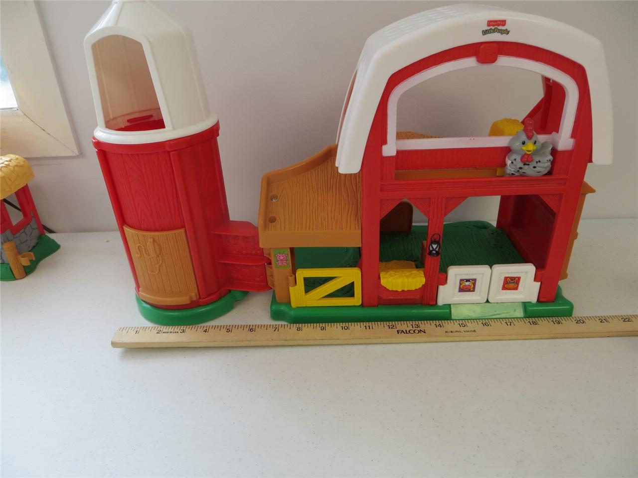 Pick 1+ Fisher Price Little People Garden Farm Barn John Deere Tractor