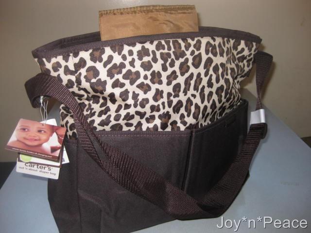 Nwt Carters Cheetah Leopard Zebra Pink Brown Bag W nwt carters cheetah leopard zebra pink brown bag w