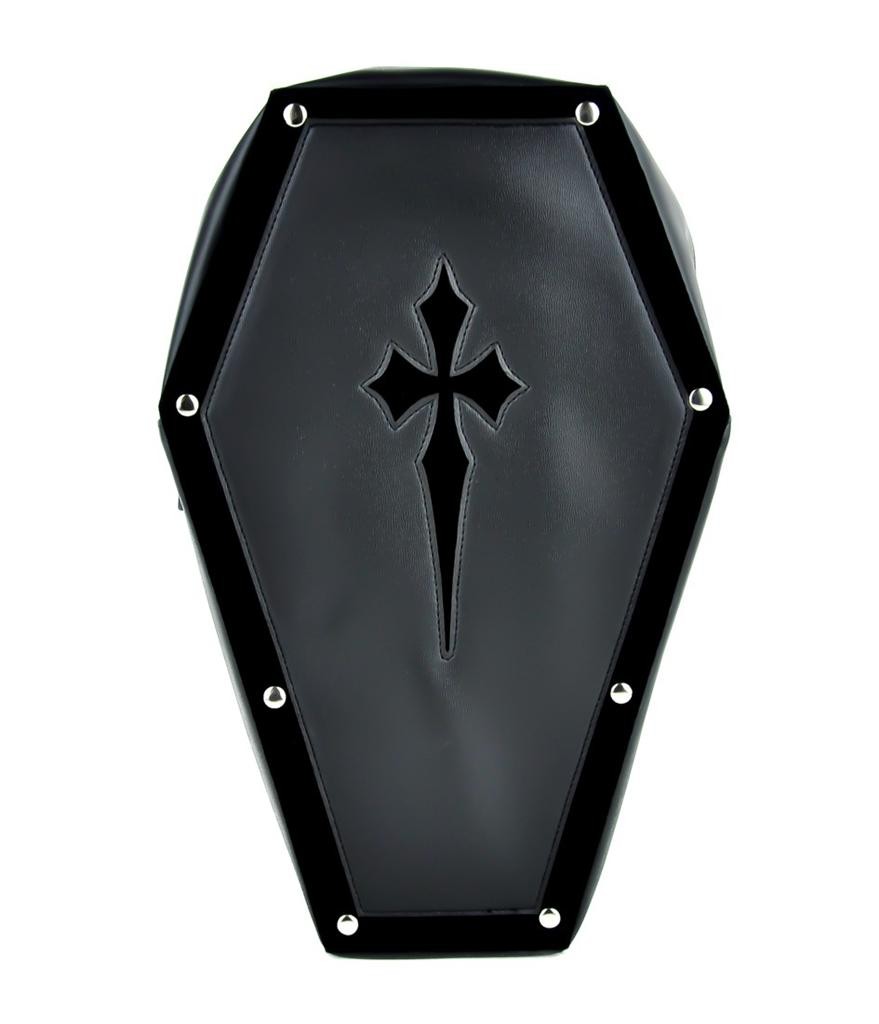 coffin backpack purse