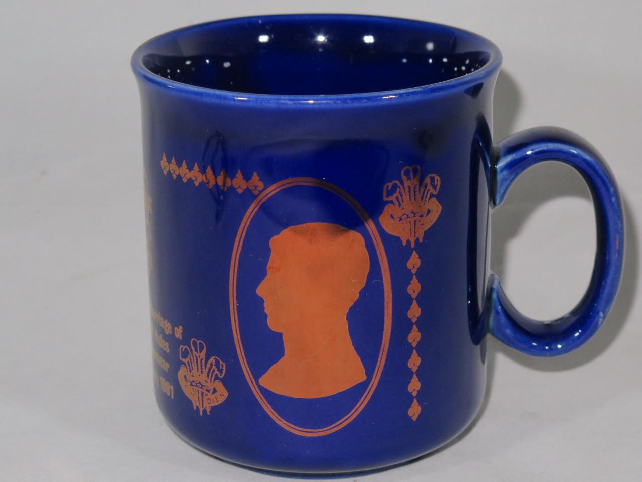 Collectable Commemorative China Mug Prince Charles and Diana Wedding