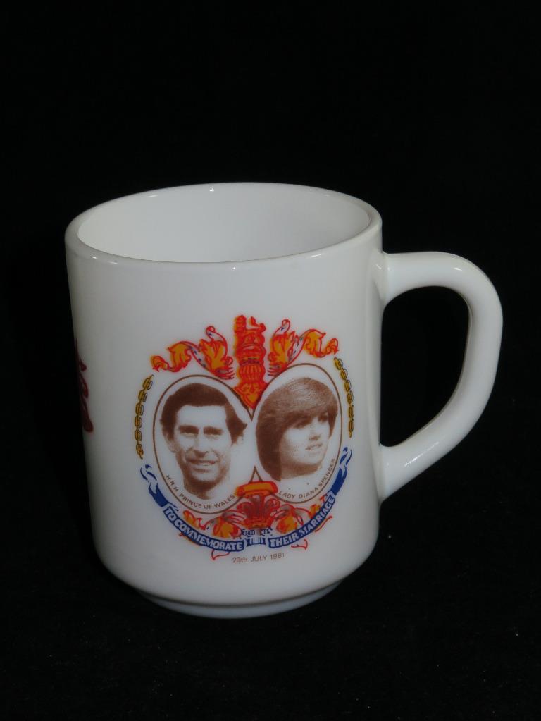 Collectable Commemorative China Mug Prince Charles and Diana Wedding