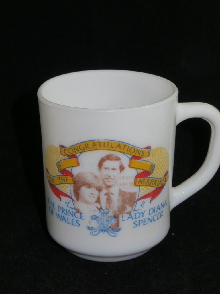 Collectable Commemorative China Mug Prince Charles and Diana Wedding