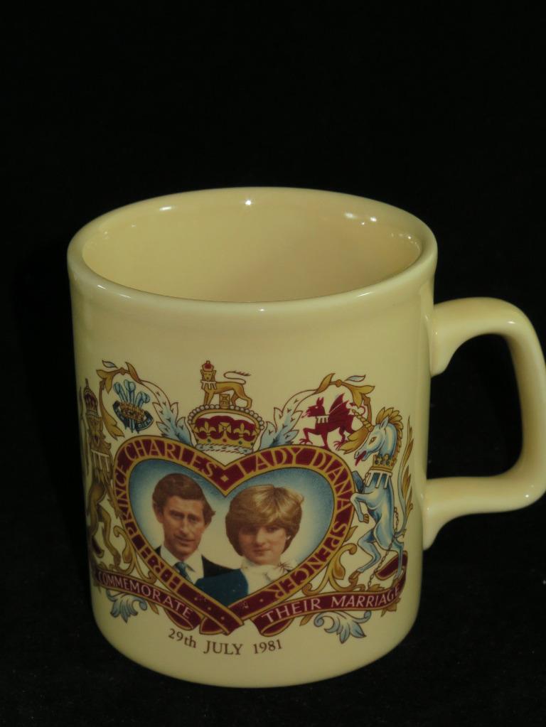 Collectable Commemorative China Mug Prince Charles and Diana Wedding