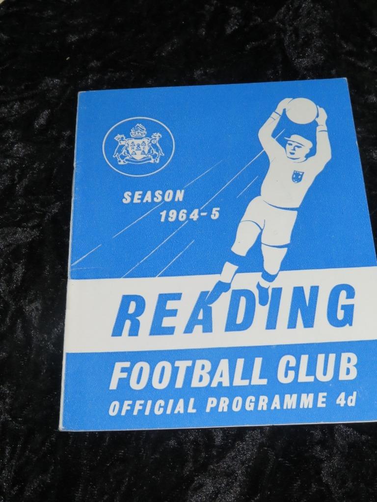 VINTAGE FOOTBALL PROGRAMME Reading FC Homes 1960s/70s/90s CHOOSE FROM
