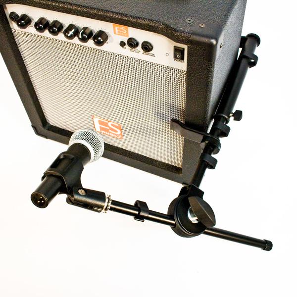 Guitar AMP Microphone Clamp With Boom eBay