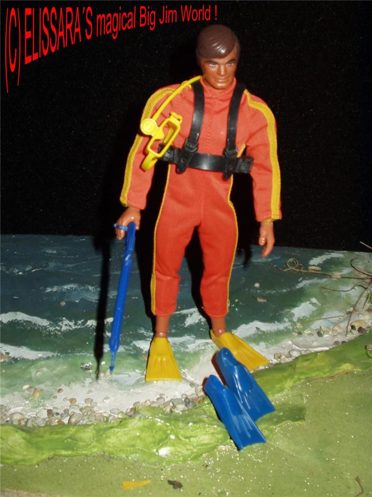 Big Jim als Taucher mit Harpune ! Diver with harpoon ! eBay