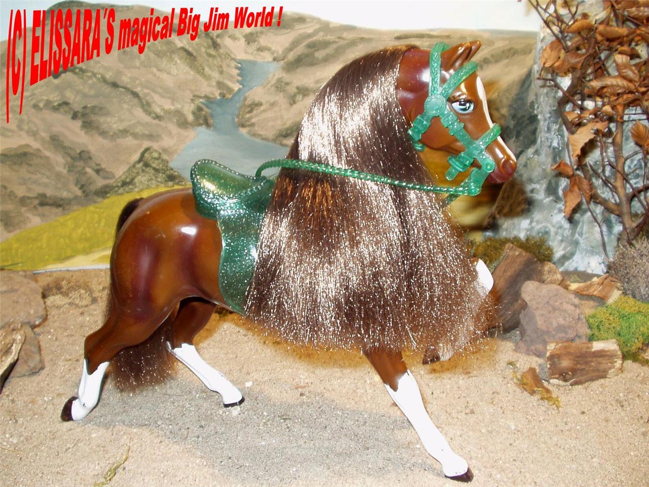 Barbie ´s PFERD - EMERALD / SPARKLE BEAUTIES - Barbiepferd - Horse - Mattel