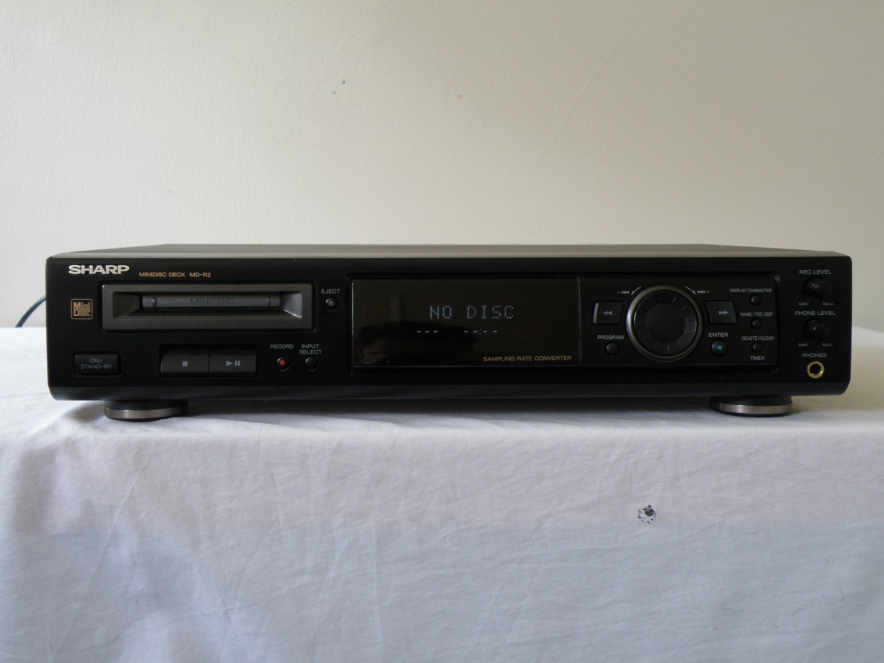 Sharp MDR2 Mini disc recorder / player eBay