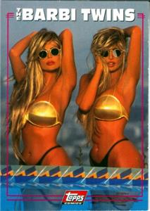 TOPPS BARBI TWINS PROMO CARD P1