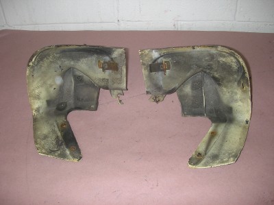 1977 1979 Mercury Cougar Rear Bumper Filler Panels Ebay