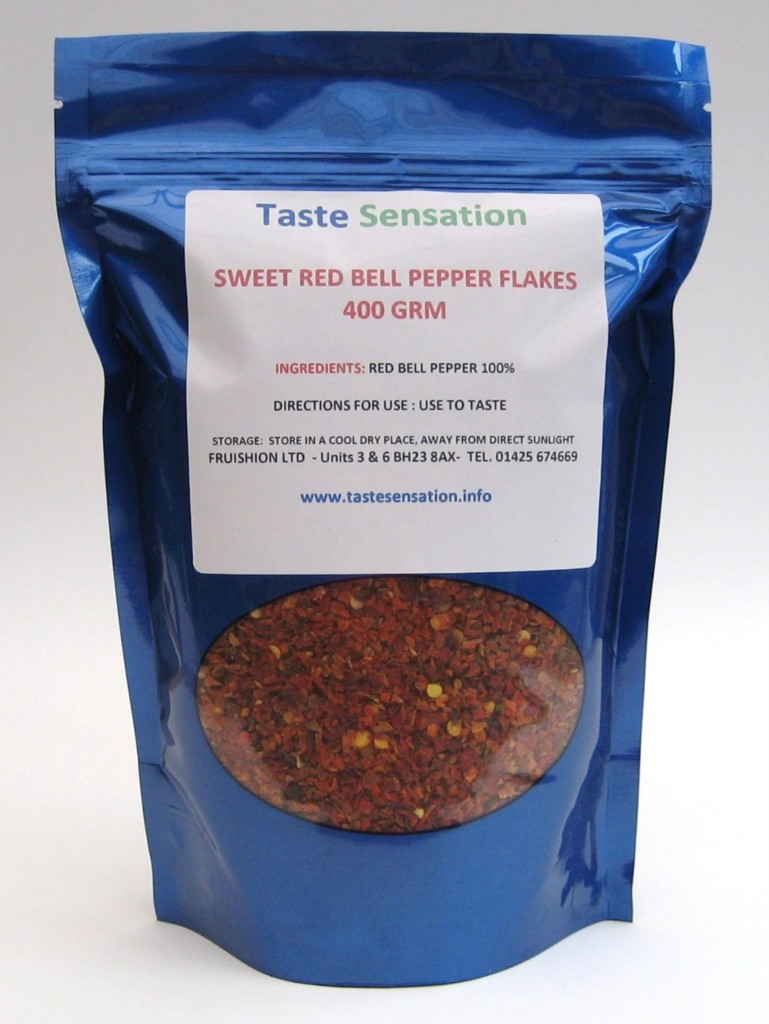 SWEET RED BELL PEPPER GRANULES/ FLAKES, 13MM SIZE, TOP QUALITY