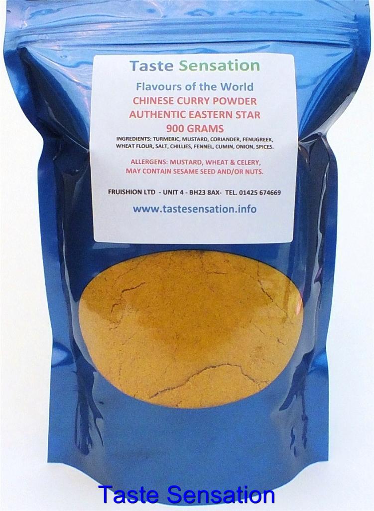 CURRY POWDER, EASTERN STAR CHINESE CURRY POWDER BLEND