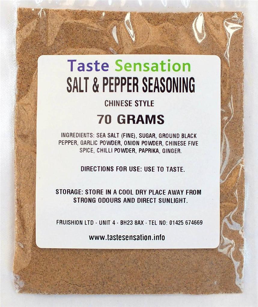 SALT & PEPPER SEASONING,CHINESE STYLE,GREAT WITH RIBS AND CHICKEN