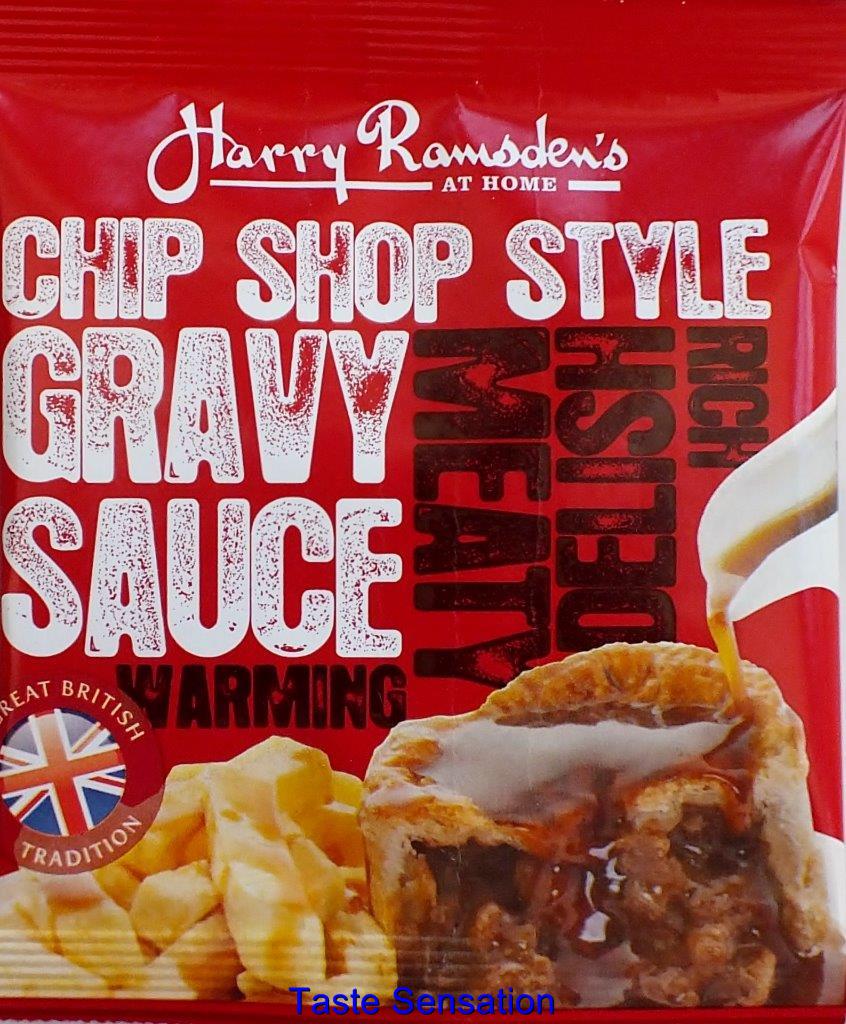 CHIP SHOP STYLE GRAVY SAUCE MIX, HARRY RAMSDEN'S, 48GRAMS, VARIOUS